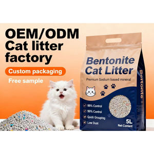 Arena para Gatos de Bentonita de Baja Emisión de Polvo, Absorción Rápida, Sin Polvo, Multiscentos, Servicio OEM, Muestras Gratis - Product Image 1