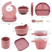Babero grande de silicona para bebé, accesorio de entrenamiento de grado alimenticio, resistente al agua, sin bpa