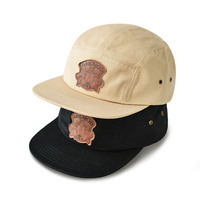 Gorra de 5 Paneles para Viaje, con Logotipo Personalizado, Transpirable, Plegable, con Visera Suave, Ligera, para Deportes al Aire Libre, Aventura y Camping