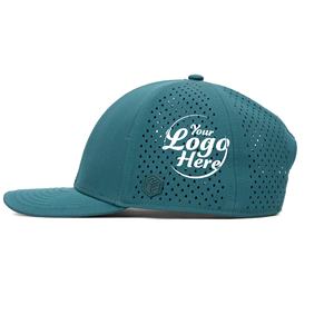 Gorra de béisbol de rendimiento de alta calidad Diseño de parche de PVC personalizado Gorras de béisbol de poliéster 100% - Product Image 5