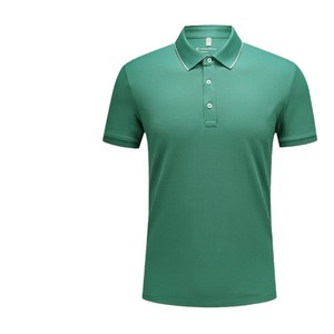 Promotional Polo Shirts 70s Three Strand Cotton High Count High Density Solid Color For Leisure Wear - Product Image 5
