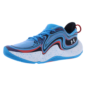 Under Armour Spawn 6มม. สำหรับทุกเพศรองเท้าสี: น้ำเงิน/แดง | ของแท้100% - Product Image 1