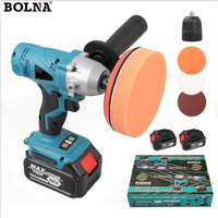 Polisseuse de voiture sans fil portable rechargeable à batterie lithium 21V 500W 6 pouces DIY industrielle