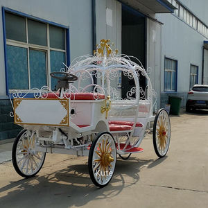 Chariot de luxe en forme de citrouille Cendrillon pour la visite des sites touristiques, chariot de princesse pour hall d'hôtel - Product Image 2