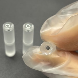 Lentille asphérique biconvexe <span class=keywords><strong>micro</strong></span>-optique pour endoscope médical, conception de ménisque convexe pour un traitement efficace - Product Image 4