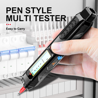 Multimètre numérique à détection automatique 6000 points, testeur de tension NCV de type stylo avec écran LCD, testeur de tension à détection automatique