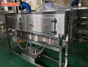 Tunnel <span class=keywords><strong>de</strong></span> rétraction à chauffage vapeur pour étiquettes <span class=keywords><strong>PVC</strong></span> sur bouteilles, bocaux et canettes – Prix usine - Product Image 3