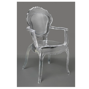 Silla transparente de cristal - Product Image 4