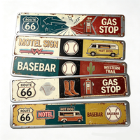 Panel de Aluminio Personalizado al por Mayor de 20x30cm, Pintura Metálica Vintage Resistente al Óxido para Decoración de Paredes de Bares, Garajes, Cuartos de Hombre y Hogares