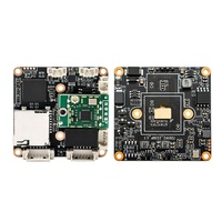 38*38mm 1080p Papan PCB Kamera Keamanan CCTV HD 2MP Modul PCB Kamera IP CMOS Dengan Slot Kartu SD