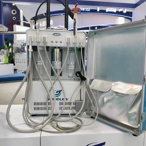 Carecol เครื่อง Gu-P204ฟันแบบพกพาพร้อมคอมเพรสเซอร์อุปกรณ์ทำความสะอาดฟันไฟฟ้า220V AC สำหรับรักษาช่องปาก - Product Image 3