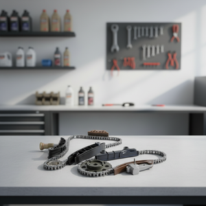 Kit di Manutenzione Professionale per Sistema di Distribuzione <span class=keywords><strong>Audi</strong></span> Q7 con Tutti i Guarnizioni per Motore 3.6L, Servizio Programmato - Product Image 1