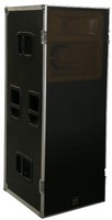Système de haut-parleurs Airbox double 15 pouces intégré à 3 voies et 4 pilotes H425 Ensemble complet de conception de matériaux étanches