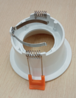 Éclairage intérieur encastré GU10 Downlight ampoules halogènes boîtier de lumière cadre support de lumière projecteur plafond