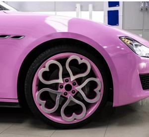 Jiangzao Kustom 5X120 18 19 20 22 Inci Roda Piring Dalam Mobil Majalah Cina Jantung Olahraga Merah Muda Paduan Roda Velg Mobil - Product Image 6