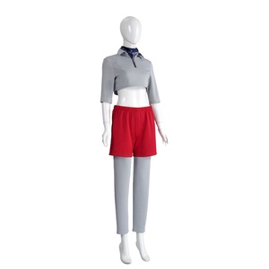 Set Costume Cosplay Ispirato a Eleven per Donne, Stile <span class=keywords><strong>Stranger</strong></span> <span class=keywords><strong>Things</strong></span>, Outfit in 3 Pezzi per Spettacoli Teatrali - Product Image 3