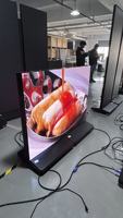 Layar Poster LED Penuh Warna Indoor Lipat dan Dapat Dipindahkan King VisionLed P2.5 Dua Sisi GOB WIFI Stand 3840Hz 1000nits