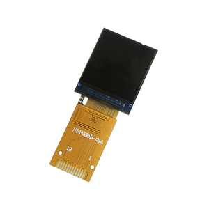 0.85 inch 128*128 IPS SPI siêu nhỏ vuông TFT <span class=keywords><strong>LCD</strong></span> màn hình hiển thị 0.85 inch mini thông minh Đồng hồ <span class=keywords><strong>LCD</strong></span> Module bảng điều chỉnh gc9107 12 pin <span class=keywords><strong>FPC</strong></span> - Product Image 4