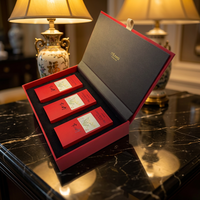 Boîte cadeau rigide magnétique en forme de livre, emballage de luxe personnalisé imprimé pour cosmétiques, bijoux, cadeaux