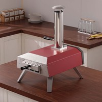 Nouveau design four à pizza domestique à feu de bois gril à granulés de bois pour jardin patio barbecue extérieur