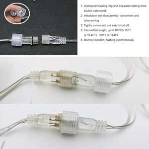 240led Băng dải ánh sáng, trung tâm mua sắm lối đi bố trí dải ánh sáng, đèn giáng sinh ngoài trời không thấm nước Rèm chuỗi đèn - Product Image 6