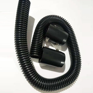 Juego de Mangueras de Refrigerante de Acero Inoxidable de 24, 36 y 48 Pulgadas con Conexiones Curvas para Mejora del Radiador del Automóvil - Product Image 5