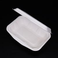 Déjeuner jetable à emporter pour enfants Planche de restauration polyvalente Emballage de boîte à gâteau avec couvercle transparent Boîte à bento pour petit déjeuner dessert