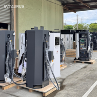 Nuevo Cargador de Vehículos Eléctricos DC EV CCS2 Inteligente de 120KW, Montado en el Suelo, con Inicio por Tarjeta RFID, para Vehículos Comerciales y Públicos