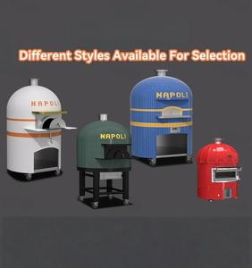 <span class=keywords><strong>Four</strong></span> à pizza portable au bois et modèle de comptoir pour la maison, facile à déplacer et à ranger - Product Image 2