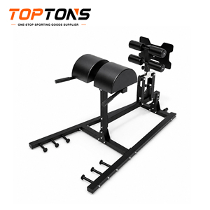TOPTONS Équipement de fitness commercial réglable Glute Ham Developer <span class=keywords><strong>GHD</strong></span>, Chaise romaine multifonctionnelle pour hyperextension pour salle de sport - Product Image 1