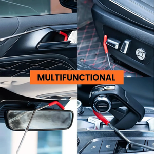 Outils de réparation de portières de <span class=keywords><strong>voiture</strong></span> : Kit de déverrouillage d'urgence avec pompe à air et outil de préhension à long manche pour AGCO 2002-2004 (plastique) - Product Image 5