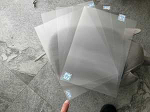 투명 효과 PET 소재 50LPI 75LPI 100LPI 3D 플립 렌티큘러 렌즈 시트 (뒷면에 투명 접착제 포함) - Product Image 2