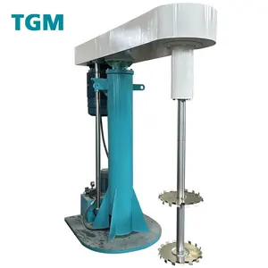 Bán sỉ công nghiệp hai đĩa tốc độ cao dispering Mixer disperser cho sơn lớp phủ keo nhuộm sắc tố