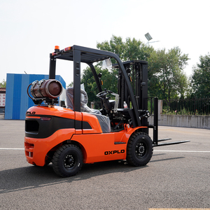 Heftruck Gas 3T 3 <span class=keywords><strong>Ton</strong></span> LPG Diesel Dual Fuel Heftruck Aangedreven door Nissan K25 Motor met Zijdelingse Verschuiving - Product Image 2