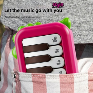 Nouveau Piano de Poche Électronique en Plastique pour Enfants, Jouet Musical Éducatif pour Garçons et Filles, Unisexe, Vente Transfrontalière - Product Image 4