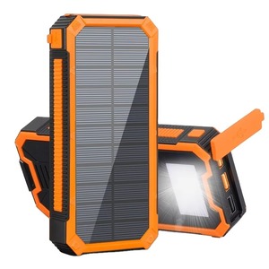 <span class=keywords><strong>Batterie</strong></span> externe 20000mAh, banque d'alimentation <span class=keywords><strong>solaire</strong></span>, lampe torche LED SOS 5W, charge rapide, <span class=keywords><strong>portable</strong></span>, étanche, <span class=keywords><strong>pour</strong></span> <span class=keywords><strong>téléphone</strong></span> <span class=keywords><strong>portable</strong></span> - Product Image 1