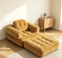 Meilleures ventes, vente en gros usine : Ensemble de canapé-lit modulaire sectionnel carré moderne et durable en tissu européen, extensible, compressé, pour salle de sport