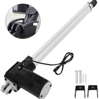 Actionneur linéaire intelligent pour appareils électroménagers 24V 3000N Course 50-400mm Moteur à engrenages à balais Montage à bride Étanchéité IP65/IP66 IE4 3A 4000