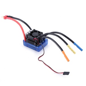 RC 4068 2050kv 4 Ba Lan Sensorless Động Cơ Không Chổi Than 120A Esc Với LED Lập Trình Thẻ Combo Set Cho 1/8 RC Xe Xe Tải - Product Image 1