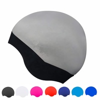 Casquette de bain en Silicone étanche, Dreadlocks, miroirs, style idéal pour les enfants et les adultes