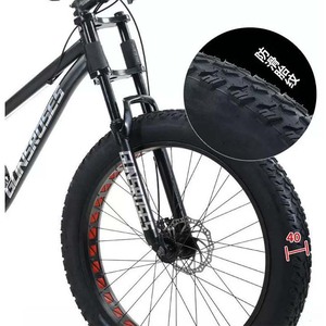 Downhill sneeuwfiets voor de dappere man met een sterk carbon frame, dubbele schouderbevestiging, voor- en achter-schijfremmen - Product Image 6