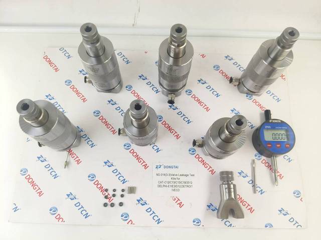 NO.0143(3-3) VALVE LEAKAGE TEST KITS for CAT-C12,C13,C15,C18,DELPHI-E1,E3,D12,DETROIT,IVECO,