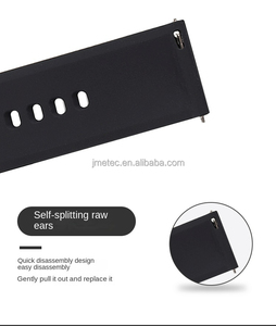 Cinturini in Gomma Regolabili 16 18mm 20 22mm con Logo Personalizzato, Cinturino in Silicone per <span class=keywords><strong>Huawei</strong></span> <span class=keywords><strong>GT3</strong></span> - Product Image 6
