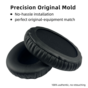 Coussinets d'oreille de remplacement CORBORS (suppression du bruit en cuir protéiné) pour casque <span class=keywords><strong>WH</strong></span>-<span class=keywords><strong>CH700N</strong></span>/ZX780/ZX770 - Product Image 3