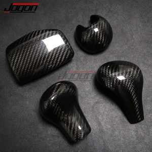 Cubierta embellecedora de cabeza de perilla de cambio de marchas <span class=keywords><strong>Interior</strong></span> de fibra de carbono para <span class=keywords><strong>Audi</strong></span> A3 S3 RS3 8Y A4 A5 B8 B9 A6 <span class=keywords><strong>C6</strong></span> C7 A7 A8 Q2 Q3 Q5 Q7 S4 S5 <span class=keywords><strong>S6</strong></span> S7 - Product Image 6