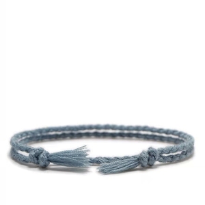 तिब्बती drawstring कंगन समायोज्य रंगीन कपास रस्सी स्ट्रिंग कंगन थोक बुना कंगन कपास - Product Image 5