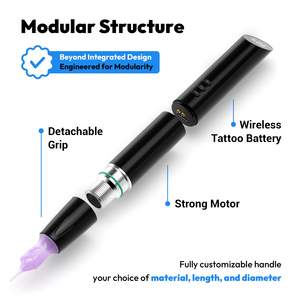Máquina <span class=keywords><strong>de</strong></span> Tatuaje PMU Profesional Rhein, Dispositivo <span class=keywords><strong>de</strong></span> Maquillaje Permanente OEM ODM, Múltiples Colores Disponibles - Product Image 2