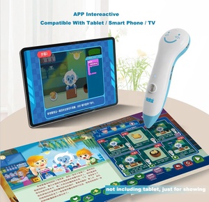 Jouet éducatif précoce pour enfants, crayon parlant, stylo sonore, stylo parlant en plastique, enregistrement MP3, batterie rechargeable avec livres audio - Product Image 5
