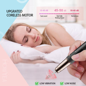 جهاز تجميل الأظافر الكهربائي اللاسلكي الاحترافي من HOWYEA ، أدوات تلميع الأظافر ، أدوات مخصصة بملصق خاص - Product Image 4