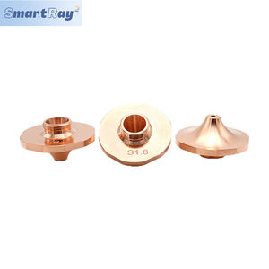 Boquillas de corte láser de fibra 3D D32 D28 de cobre T2 doble individual para cabezal de corte láser <span class=keywords><strong>DNE</strong></span> - Product Image 4